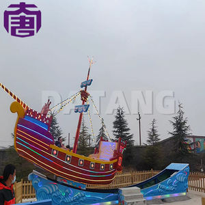 Barco Pirata con Luces LED Multicolor a Prueba de Agua para Parques de Atracciones, Equipo de Diversión en Venta - Product Image 5