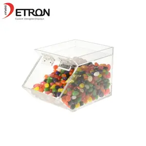 中国制造的糖果盒透明亚克力糖果展示容器糖果礼品展示柜