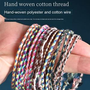 Braccialetto dell'Amicizia Intrecciato a Mano Resoul, Colorato, Regolabile, in Corda Macramè, <span class=keywords><strong>Gioielli</strong></span> Boho da Surfista per Donne - Product Image 3