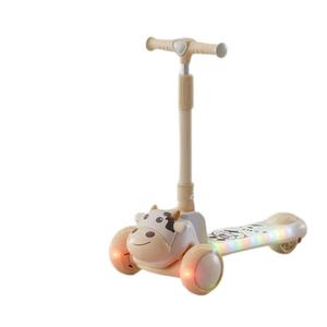Nouveau modèle Scooter pour enfants à 3 roues Scooter pliable pour enfants de 2 à <span class=keywords><strong>10</strong></span> <span class=keywords><strong>ans</strong></span>, réglable en hauteur - Product Image 3