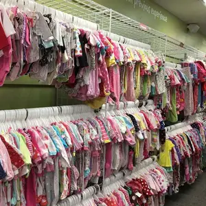 新品牌剩余清洁库存混合2件套或3件套男童女童Romper棉婴儿服装库存批次