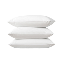 Oreillers de luxe en microfibre alternative au duvet, lot de 2, taille standard, oreillers de lit d'hôtel
