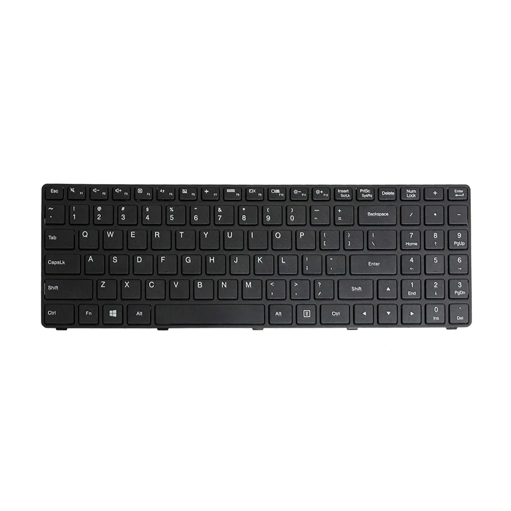 Orijinal Lenovo Laptop için Yeni Klavye 100-15IBD SN20J78609 6385H-US Siyah