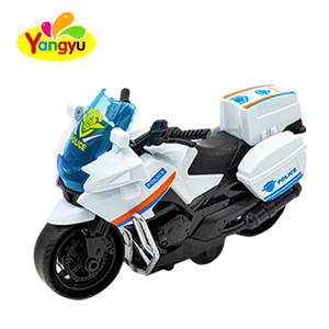 Scatola Espositiva di Caramelle a Forma di Moto della Polizia con Azionamento a Inerzia OEM ODM, 8 Pezzi, Etichetta Privata, Vendita all'Ingrosso - Product Image 3