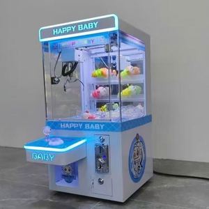Coin-Operated Mini Claw Machine <b>Small</b> Medium-Size Household Toy Grabber Video <b>Game</b> City Clip Doll Machine for Amusement - Product Image 1