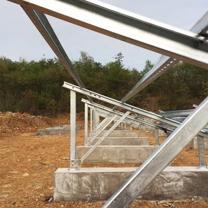 Système de support au sol <span class=keywords><strong>en</strong></span> aluminium personnalisable - <span class=keywords><strong>Kit</strong></span> de cadre et de supports pour structures de panneaux solaires photovoltaïques - Product Image 4