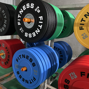 Placa de peso de hierro fundido Placas de pesas de hierro fundido comunes baratas Gimnasio - Product Image 1