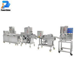 Machine automatique à haute rigidité pour la fabrication <span class=keywords><strong>de</strong></span> galettes <span class=keywords><strong>de</strong></span> poulet carrées et <span class=keywords><strong>de</strong></span> steaks, capacité 50 kg/h, ligne <span class=keywords><strong>de</strong></span> production <span class=keywords><strong>de</strong></span> hash browns - Product Image 1