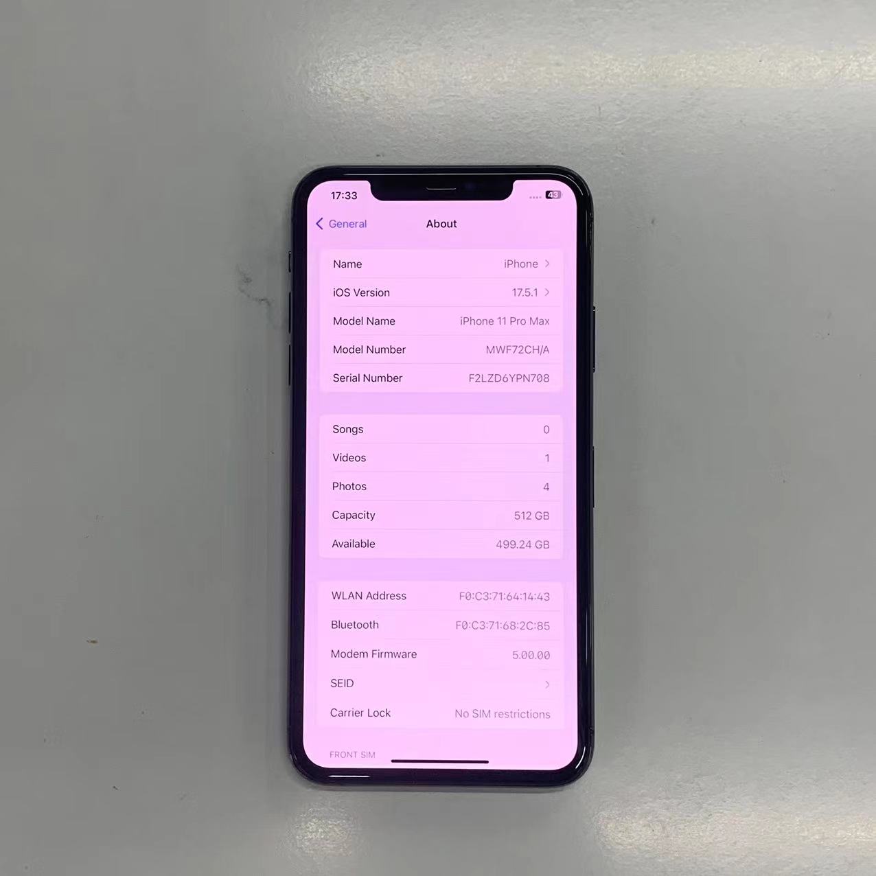 china used iphone