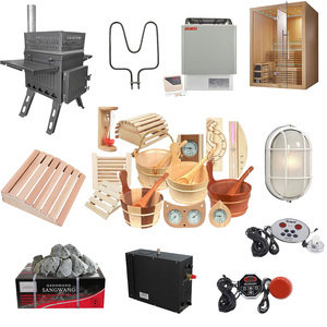 2-<strong>4</strong> Person Sauna Suite with <strong>Steam</strong> Shower Sauna Accessories Kit Sauna Heater Stove and Suana <strong>Steam</strong> <strong>Generator</strong> - Product Image 3