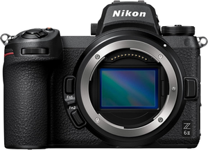 Appareil photo numérique hybride Nikon Z6II avec adaptateur de monture FTZ II, résolution vidéo HD 4K/8K, type d'objectif, boîtier seul Nikon Z6II - Product Image 2
