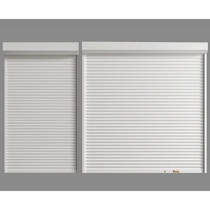 Puerta de persiana enrollable de garaje de aluminio con almacenamiento automático de almacén, precios baratos, puertas enrollables eléctricas - Product Image 2
