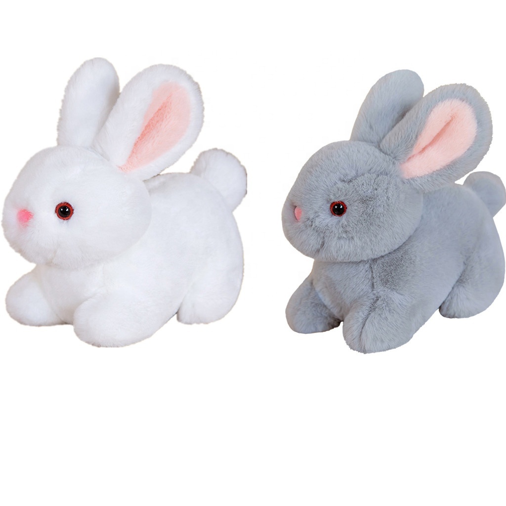 Serre-Tête Oreilles De Lapin – Bandeau Tissu – Blanc Et Rose – 20 X 13 Cm – Costume Pour Halloween, Carnaval, Cosplay – Enfants Et Adultes