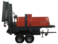 Processeur de bois de chauffage de la série RM500 avec capacité de fractionnement de 30 tonnes et diamètre de coupe de 50cm, machine à bois forestière robuste