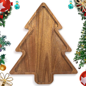 Planche à découper en noyer, bois massif, multi-usages, planche à <span class=keywords><strong>fromage</strong></span> de <span class=keywords><strong>Noël</strong></span>, décorations festives en bois, cadeau <span class=keywords><strong>pour</strong></span> <span class=keywords><strong>Noël</strong></span> - Product Image 1