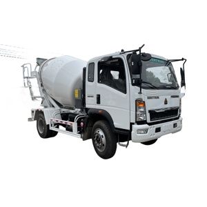 Camión Mezclador de Concreto SINOTRUK de 6 Ruedas HOWO 4x2, Camión con Tanque Mezclador de 6 Metros Cúbicos, Camión Mezclador de Concreto de 6 Metros Cúbicos en Venta - Product Image 1