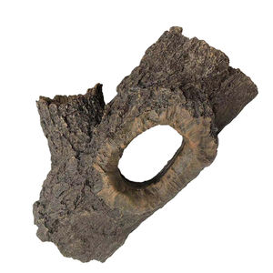 Bûche creuse <span class=keywords><strong>Aquarium</strong></span> lézard décoration habitat naturel Betta Reptile cacher accessoires de réservoir de poissons - Product Image 2