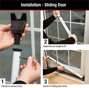 Cerradura de puerta corredera de aluminio de diseño moderno ajustable Fácil instalación <span class=keywords><strong>para</strong></span> <span class=keywords><strong>ventanas</strong></span> verticales horizontales puertas accesorios de ventana - Product Image 6
