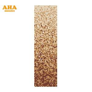 Vendita calda bella arte rosa Mix colore che copre <span class=keywords><strong>piastrelle</strong></span> da <span class=keywords><strong>bagno</strong></span> a mosaico sfumato - Product Image 5