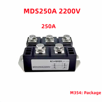 (Type I) Réchaud électromagnétique commercial MDS100A 150A 160A 200A 250A 1600V 2000V 2200V Module pont redresseur triphasé