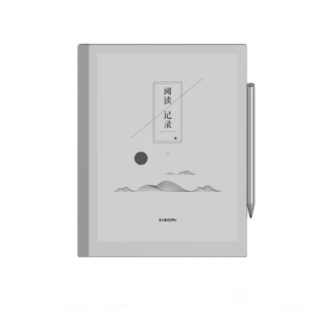 Xiao Mi E-book Note 10,3 pulgadas Pantalla de tinta electrónica grande Lectura 3 + 64GB 3000mAh Tipo-C Lector electrónico portátil ultrafino con lápiz magnético