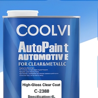 Vernis haute densité C-2360 2K transparent - Pulvérisation pour la rénovation de la peinture automobile