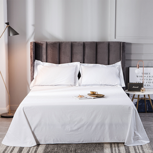 Pas cher plaine hôtel vingt et un 100% <span class=keywords><strong>drap</strong></span> de lit <span class=keywords><strong>en</strong></span> soie de luxe ensemble de literie textile à la maison - Product Image 1