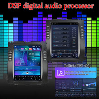 Radio Estéreo para Toyota Prado 120 con GPS Integrado, CarPlay, Mirror Link, WiFi, Reproductor MP3, Audio de Alta Resolución, DSP, CD, Cámara de Reversa y DVR