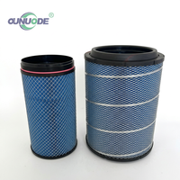 Filtre à air moteur haute filtration écologique 2841/3250 WG9725190102 WG9725190103 pour Sinotruk HOWO Shacman Jiefang