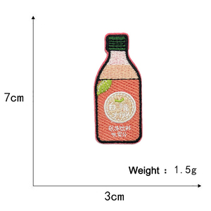 Patchs brodés thermocollants en <span class=keywords><strong>feutre</strong></span> écologique personnalisés avec motifs alphabet, fleurs et étoiles - Usine chinoise - Product Image 5