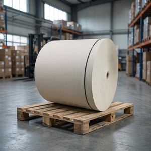 กระดาษชิปบอร์ดอุตสาหกรรมสีเทาสองหน้า GB Ply Bond >200 J/m2 350-600 GSM ม้วนจัมโบ้ ผลิตจากวัสดุรีไซเคิลสำหรับท่อสิ่งทอ - Product Image 3