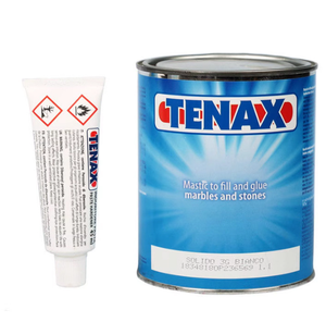 Colle à marbre LMF57 TENAX, époxy à deux composants, adhésif blanc pour le travail du bois, la construction, l'emballage, 2 kg, haute adhérence - Product Image 2