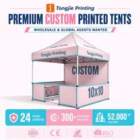 Tente pliante facile à monter, imperméable, à simple couche, pour exposition en plein air, grands événements, salon professionnel, usage commercial