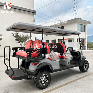 Chariot de golf à essence haute performance Fabricant de voiturettes de golf à essence pour 4 + 2 personnes - Product Image 3