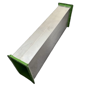 Kích Thước Tùy Chỉnh 304 Thép Không Gỉ Hình Chữ Nhật Ống Dẫn Không Khí Với Lớp Phủ PTFE Hàn Ống Dẫn Không Khí Vuông Ống Thông Gió - Product Image 1