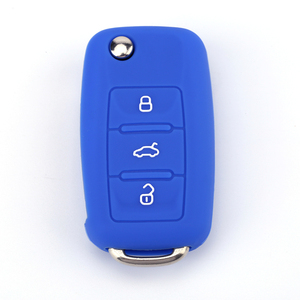 Cubierta de llave de coche de 3 botones de silicona a <span class=keywords><strong>precio</strong></span> de fábrica de fabricantes con patrón de panal - Product Image 4