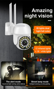 TScloud 工厂 OEM ODM 户外 PTZ 半球摄像机无线 Wifi 1080P 2MP 3MP 人体检测 IK-TS-H8 安防摄像头存储卡 - Product Image 4