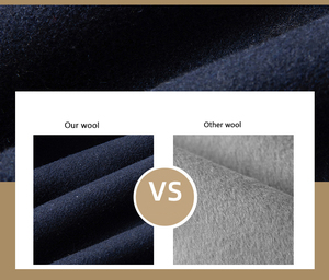 <span class=keywords><strong>Cappotto</strong></span> Trench in Lana Monopetto da <span class=keywords><strong>Uomo</strong></span> con Colletto Rovesciato e Decorazione a Bottoni, Tessuto Imbottito in <span class=keywords><strong>Cammello</strong></span>, Soprabito Stampato - Product Image 5