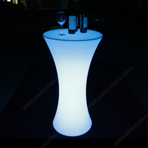 Mesa de <span class=keywords><strong>Bar</strong></span> Moderna con Barra de Luz LED de Plástico y Control Remoto para Uso en Bares y Hoteles - Product Image 2