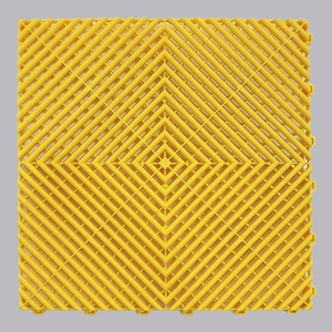 400*400*18mm Style en forme d'<span class=keywords><strong>arc</strong></span> anti-dérapant PP verrouillage <span class=keywords><strong>Garage</strong></span> carreaux <span class=keywords><strong>de</strong></span> sol en plastique nouvelle génération facile à installer - Product Image 2