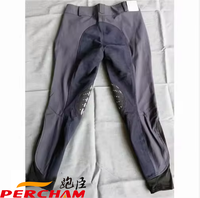 Pantalon d'équitation de qualité supérieure avec genouillères en silicone, motif personnalisé imprimé, logo brodé, pantalon d'équitation pour l'équitation