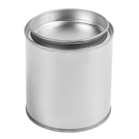 Usine 300ml-400ml rond jerrican bidons métalliques pour moteur huile frein nettoyant voiture huile moteur fluide peinture