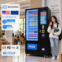 Distributeurs automatiques intelligents personnalisés RUNYANG pour articles de vente au détail Distributeur automatique à écran tactile pour aliments et boissons
