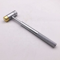 No.62005-2 5OZ Anti-Explosion Double Face Acier/Laiton Marteau avec Poignée en Acier de Moletage pour Machiniste DIY Grade OEM Personnalisable