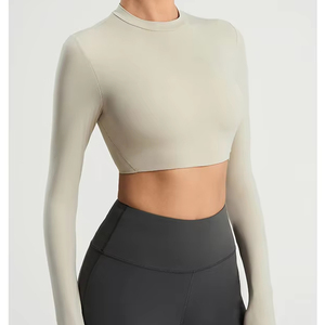 Vêtements <span class=keywords><strong>de</strong></span> yoga femmes vente à capuche vêtements <span class=keywords><strong>de</strong></span> yoga haut à manches longues mince sport couverture séchage rapide longue vêtements <span class=keywords><strong>de</strong></span> fitness ensemble <span class=keywords><strong>de</strong></span> vêtements <span class=keywords><strong>de</strong></span> yoga - Product Image 1
