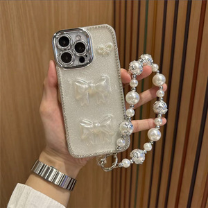 Sang Trọng Long Lanh Cung Rhinestone Thời Trang Trường Hợp Điện Thoại Cho 17 Pro Max Thời Trang Tinh Cung iPhone Bìa Cho 16 Cộng Với 15 14 Phụ Nữ Trường Hợp - Product Image 4
