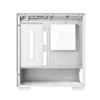 Mini tour Micro ATX 3 ventilateurs RGB Elite Blanc Boîtier de jeu en aluminium Boîtier PC Atx Boîtier d'ordinateur