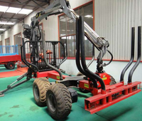 Tracteur journal remorque grappin