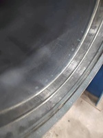 Rectifieuse interne de tuyaux en fonte ductile en forme de T rectifieuse sphérique de bouche de cloche de tuyau en T de fonte