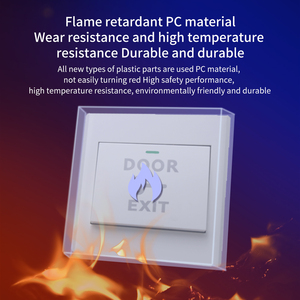 PK5 <strong>Exit</strong> <strong>Button</strong> for <strong>Access</strong> <strong>Control</strong> System Security Wall Release <strong>Push</strong> Concealed Installation <strong>Button</strong> - Product Image 4